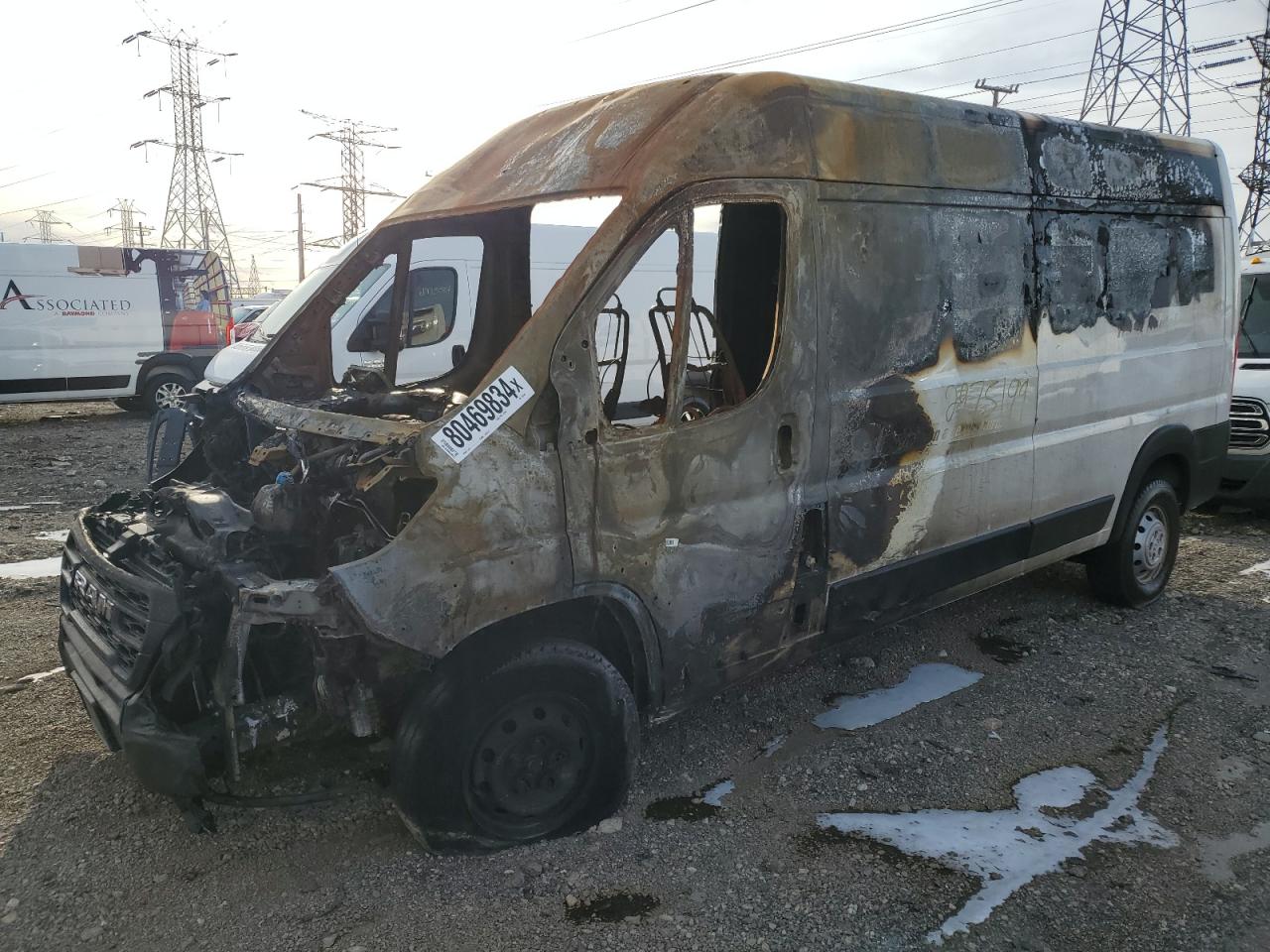 2023 Ram Promaster 2500 2500 High zu verkaufen in Elgin, IL - Burn