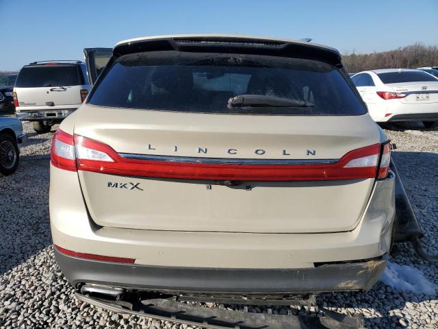 Паркетники LINCOLN MKX 2016 Кремовый