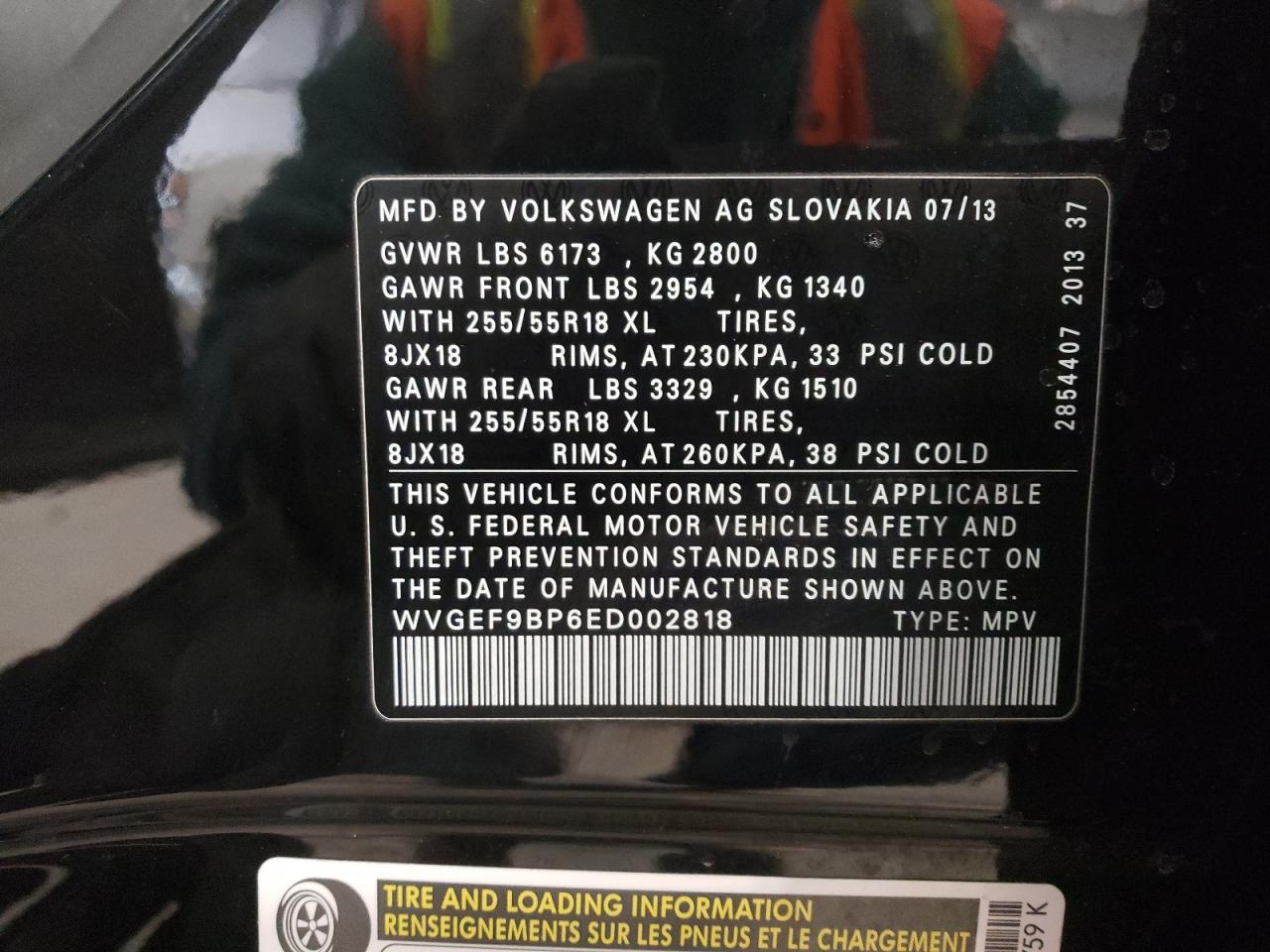 2014 Volkswagen Touareg - Image 13