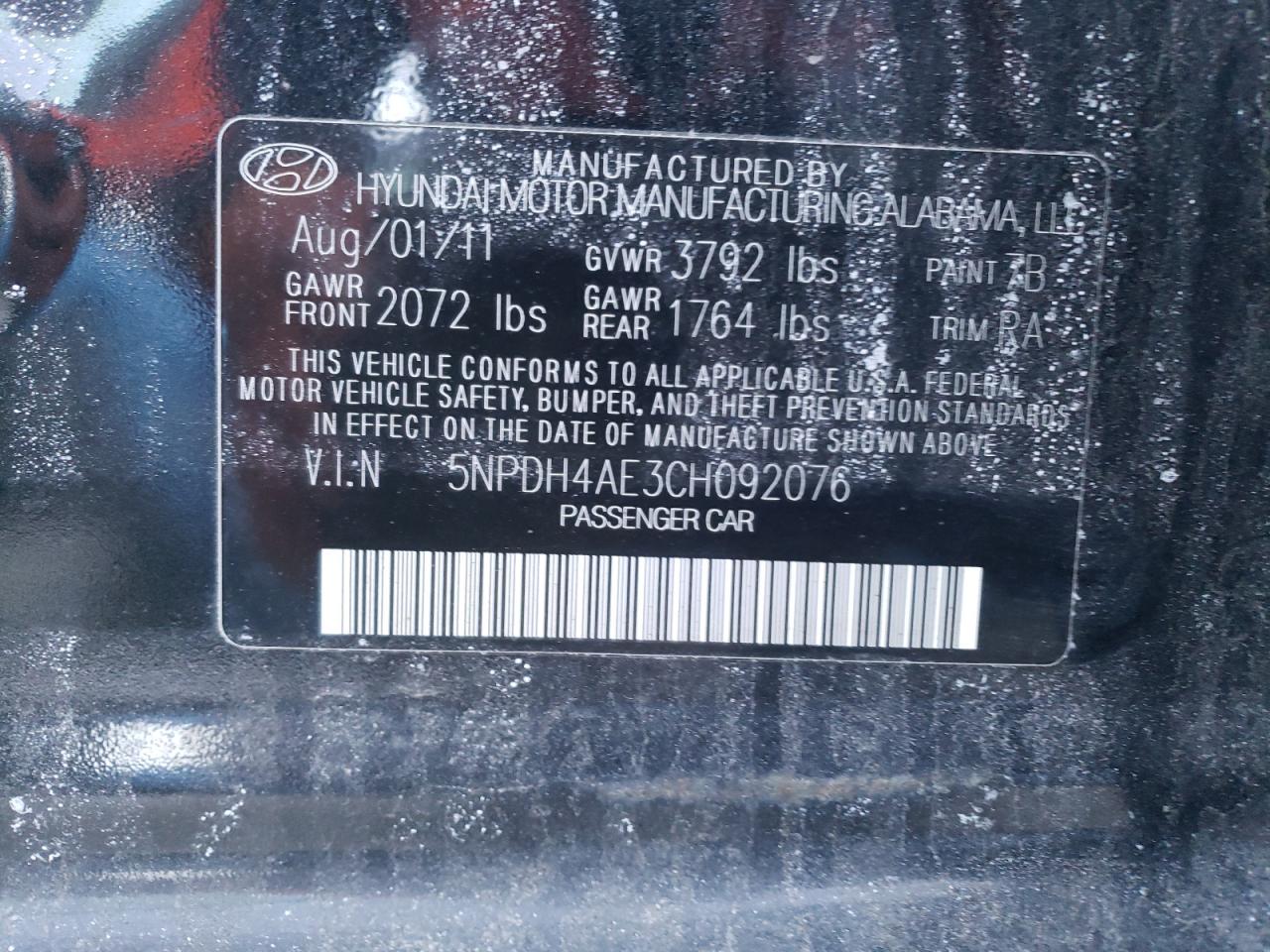 2012 Hyundai Elantra - Image 12