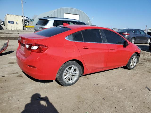 Sedans CHEVROLET CRUZE 2017 Czerwony
