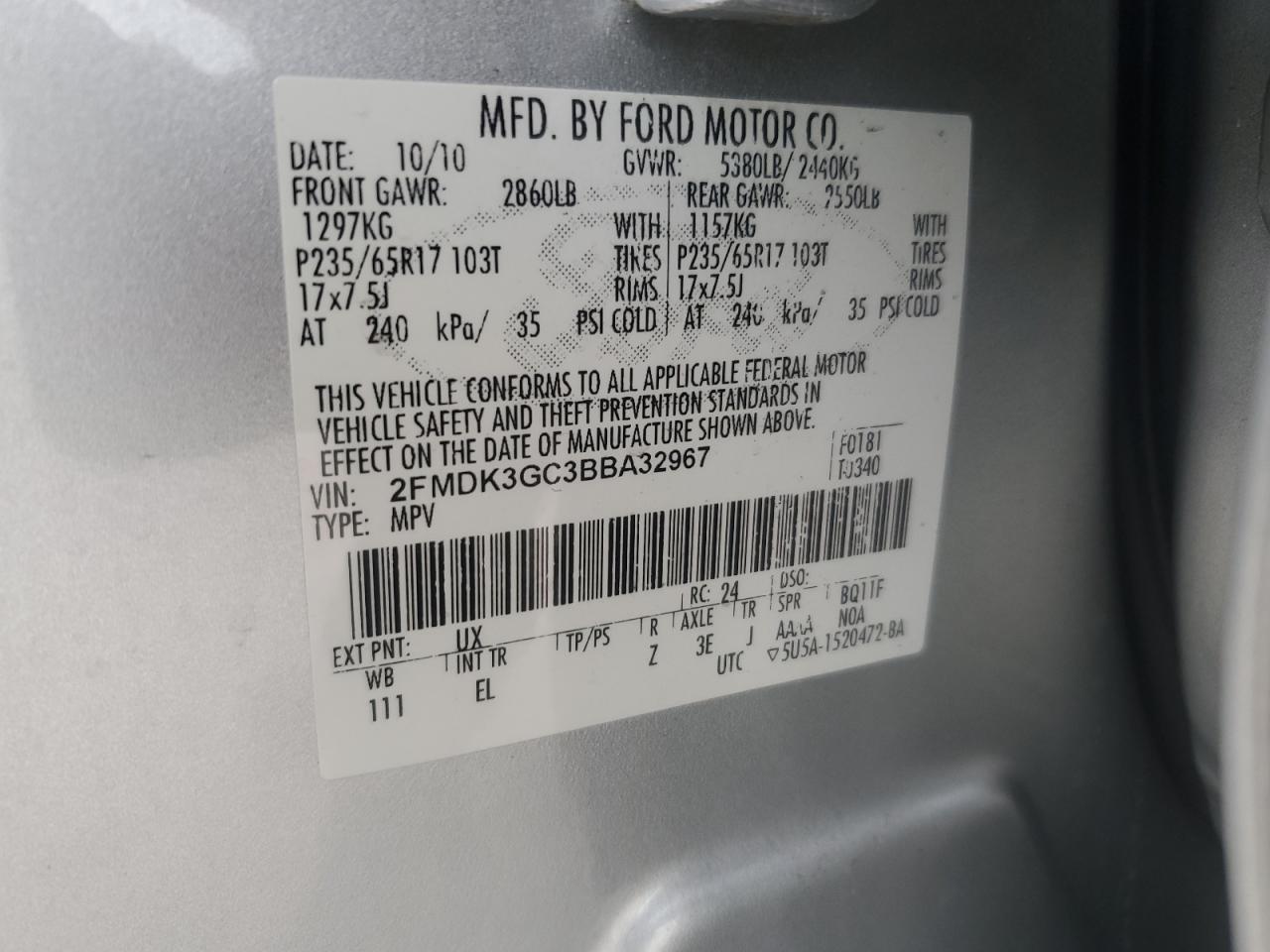2011 Ford Edge - Image 13