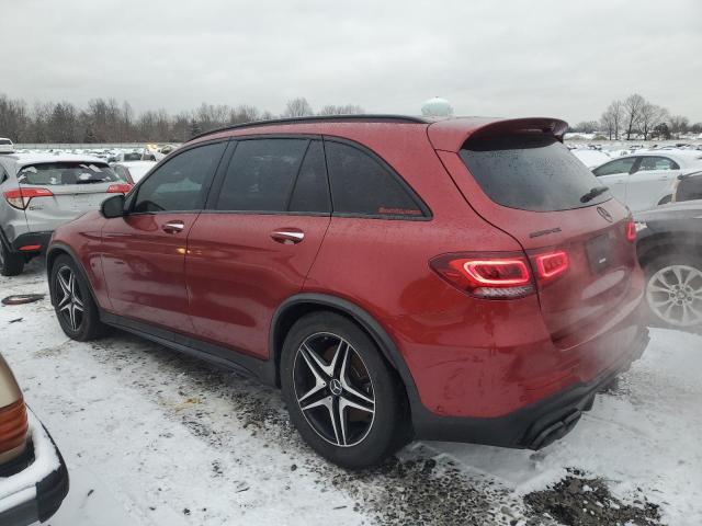 MERCEDES-BENZ GLC-CLASS 2020 Красный
