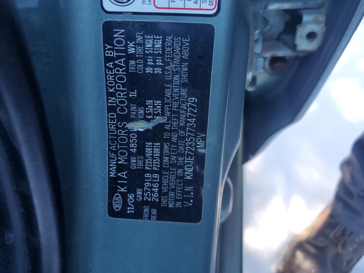 2007 Kia Sportage - Image 13