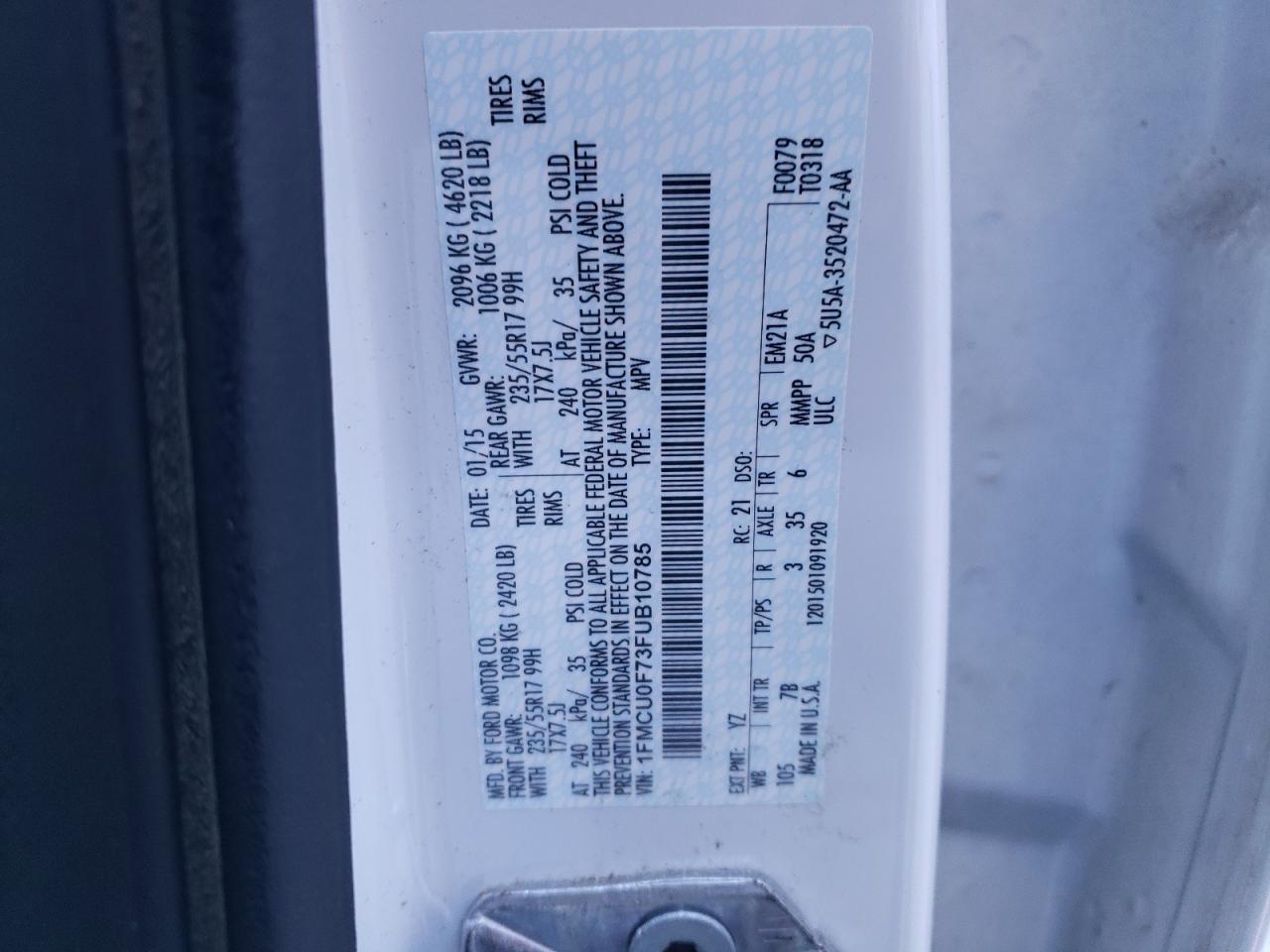 2015 Ford Escape - Image 13