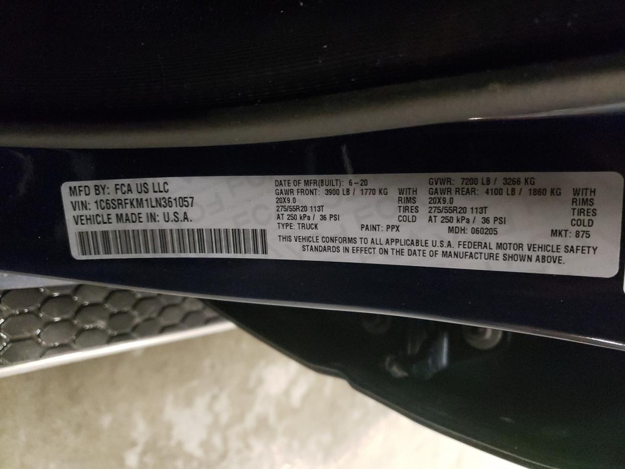 2020 RAM 1500 - Image 12