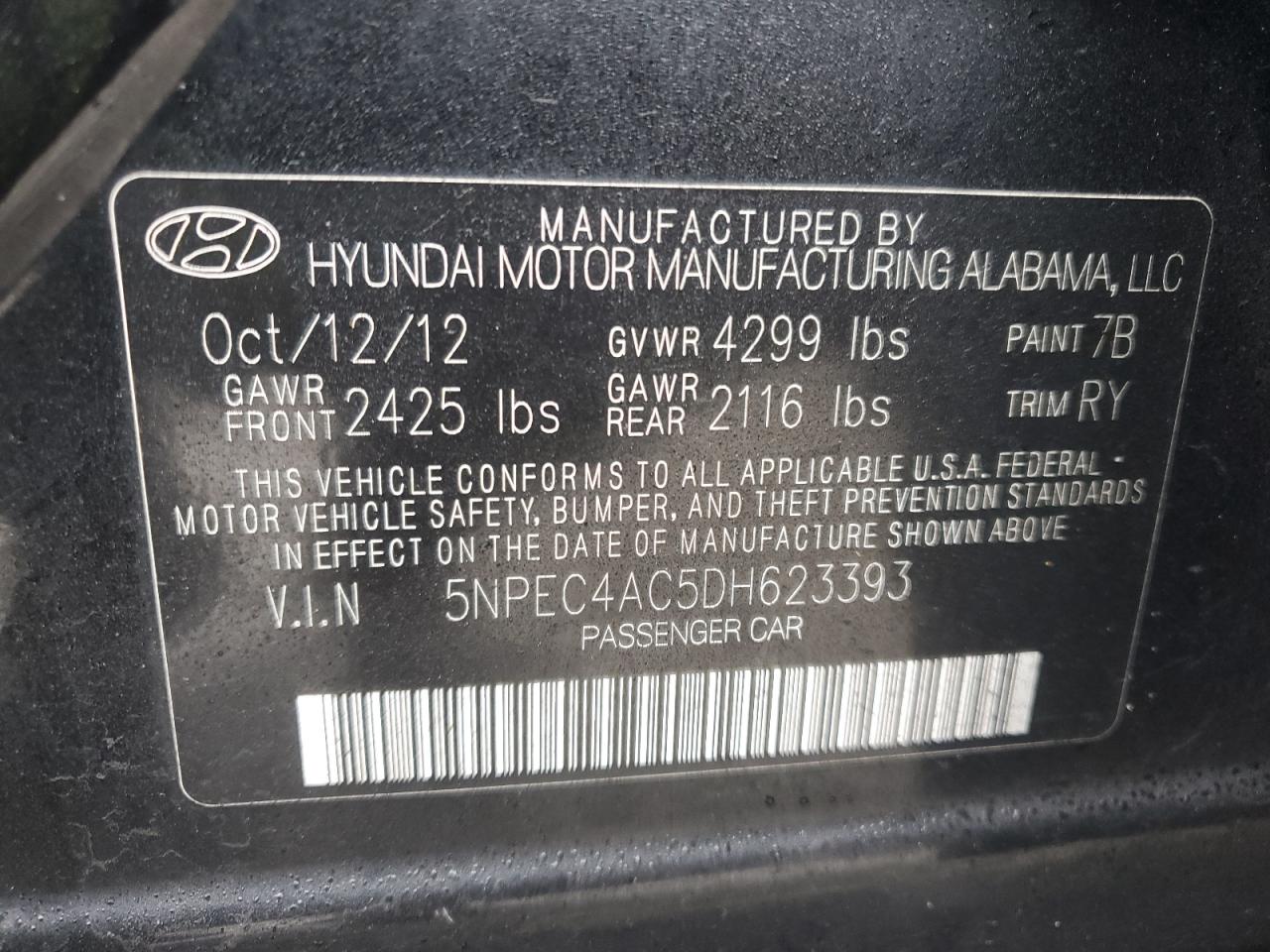 2013 Hyundai Sonata - Image 12