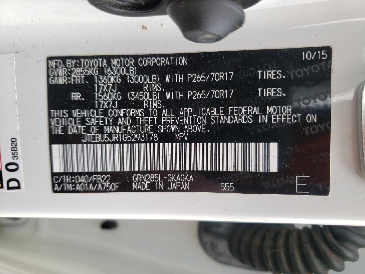 2016 Toyota 4Runner - Image 16
