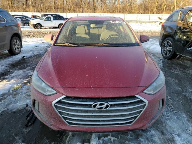  HYUNDAI ELANTRA 2018 Red