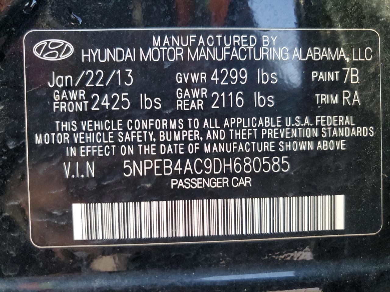 2013 Hyundai Sonata - Image 12