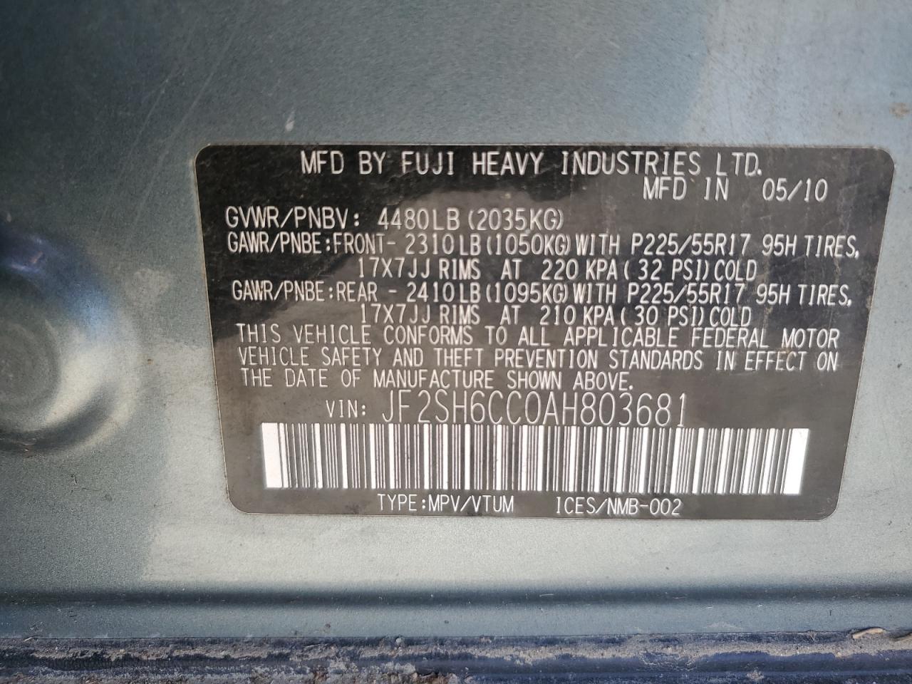 2010 Subaru Forester - Image 12