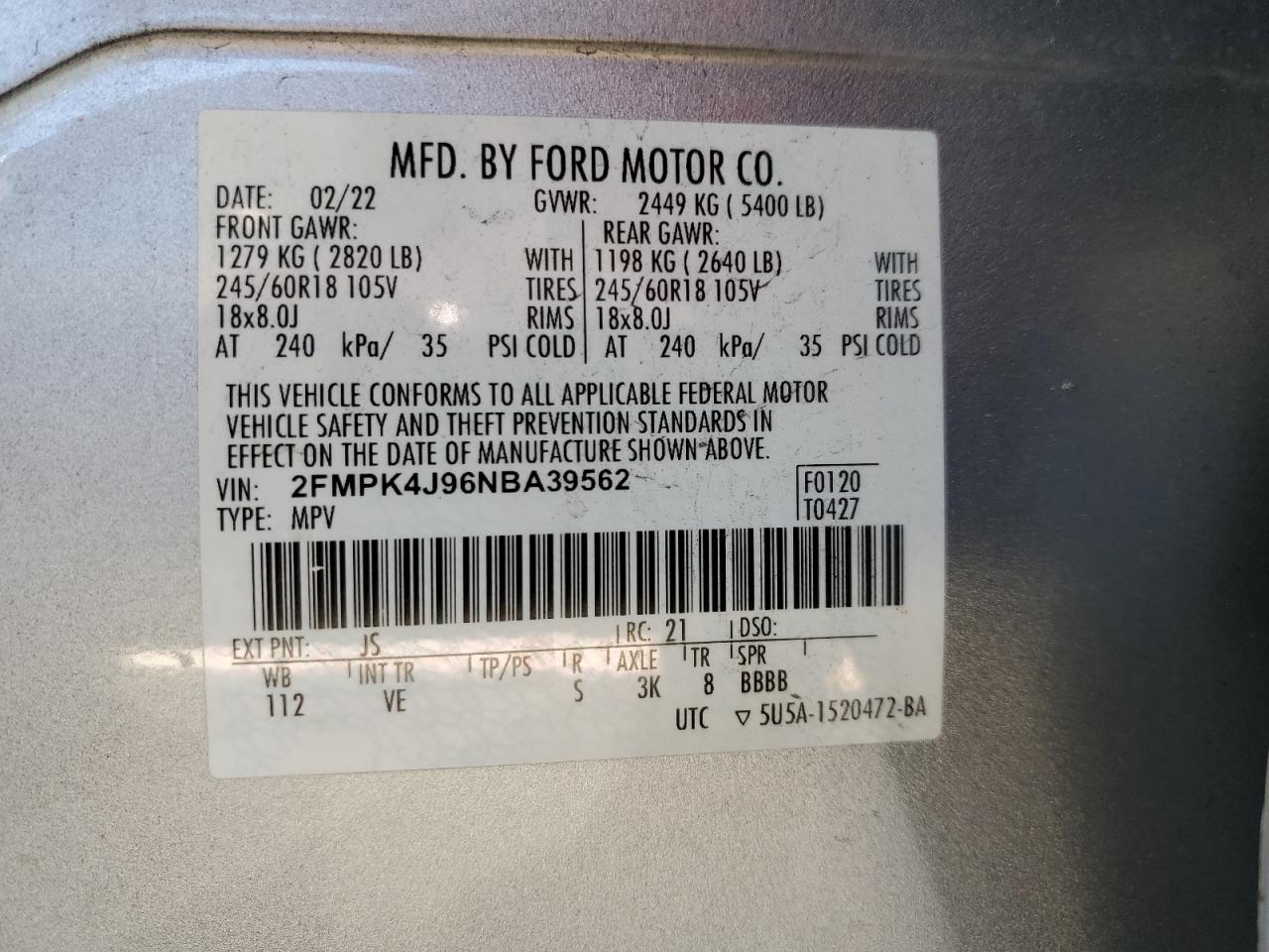 2022 Ford Edge - Image 14
