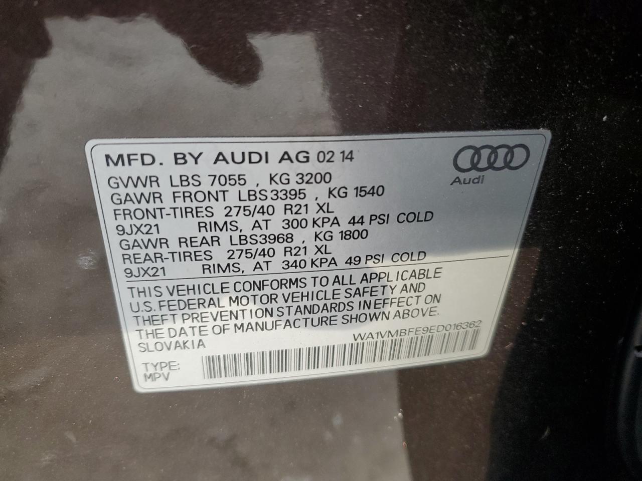 2014 Audi Q7 - Image 13