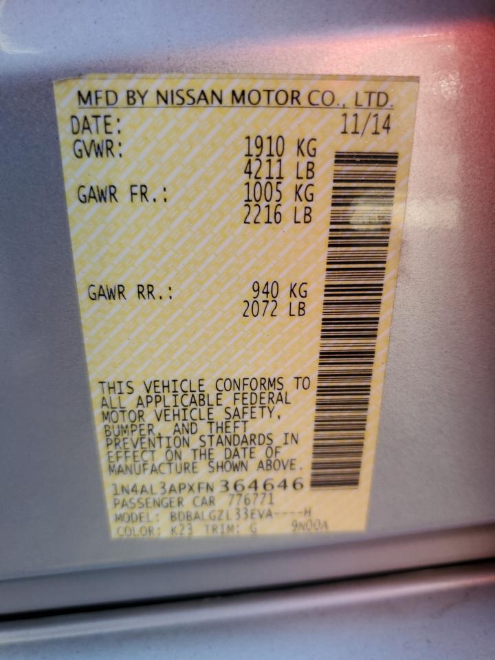 2015 Nissan Altima - Image 12
