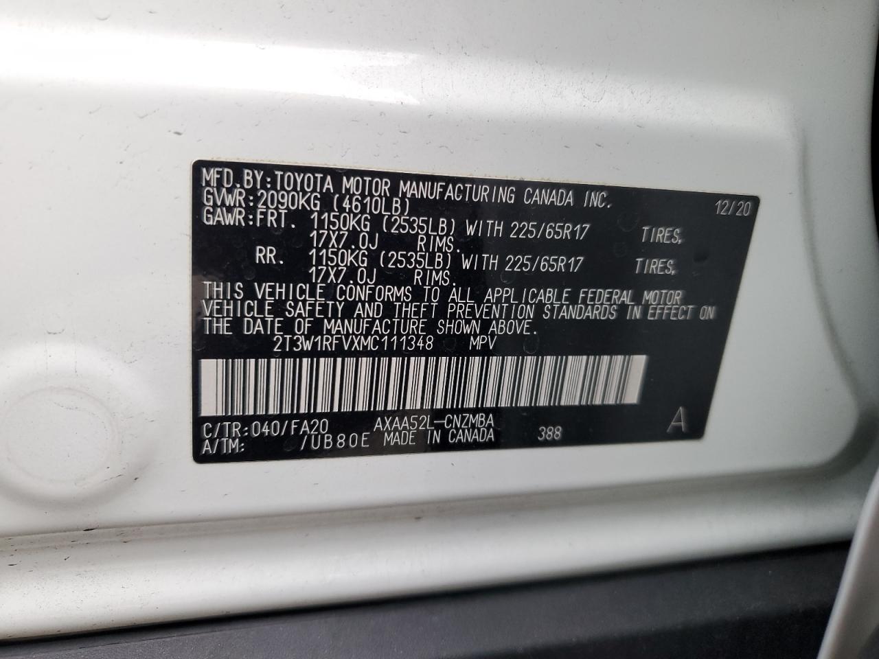 2021 Toyota RAV 4 - Image 15