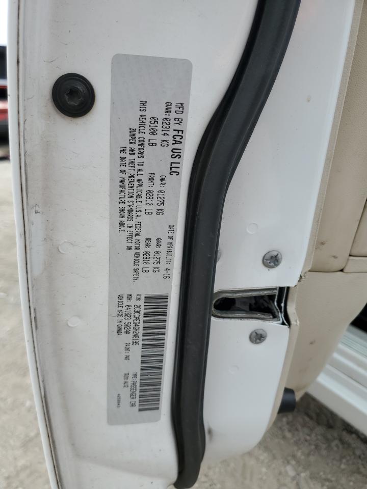 2016 Chrysler 300C VIN: 2C3CCAEG4GH248195 Lot: 89389175