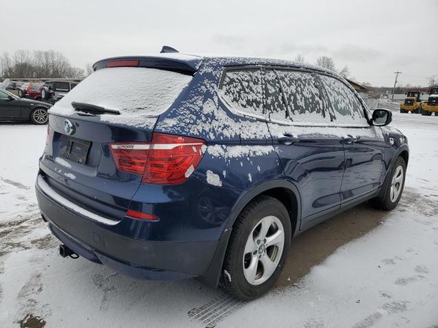  BMW X3 2012 Синий