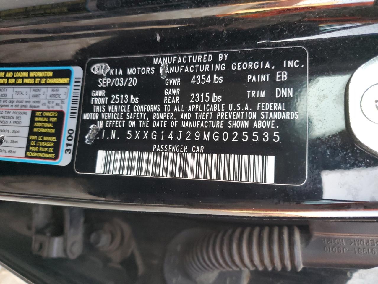 2021 Kia K5 - Image 12