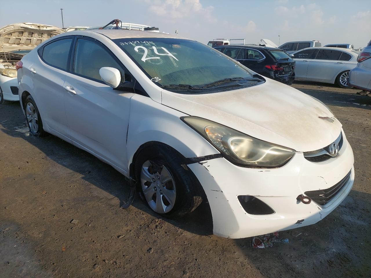 KMHDG41C2EU853945 - 2014 Hyundai ELENTRA - #87789495