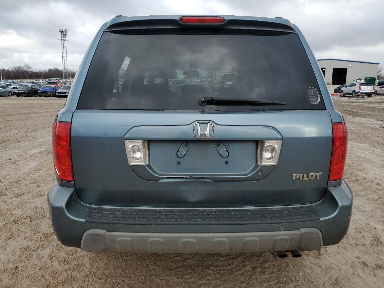 2005 Honda Pilot Ex VIN: 5FNYF18455B043742 Lot: 43059015