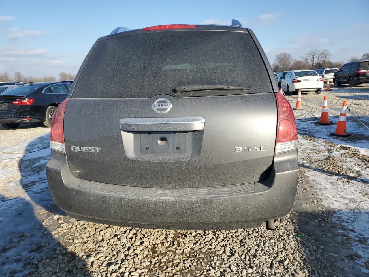 2007 Nissan Quest S VIN: 5N1BV28U47N138114 Lot: 42026275