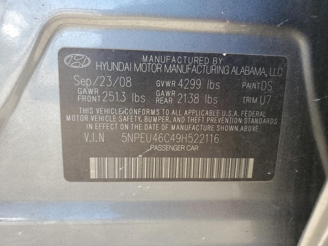 2009 Hyundai Sonata - Image 12