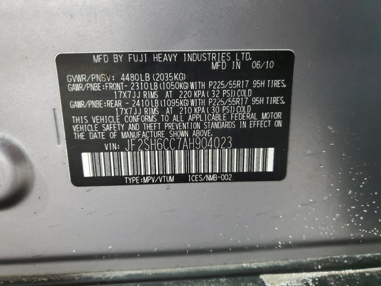 2010 Subaru Forester - Image 13