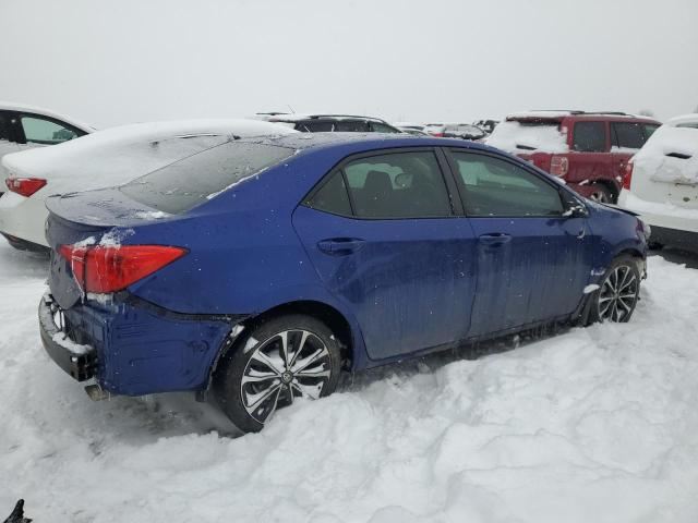  TOYOTA COROLLA 2017 Синий