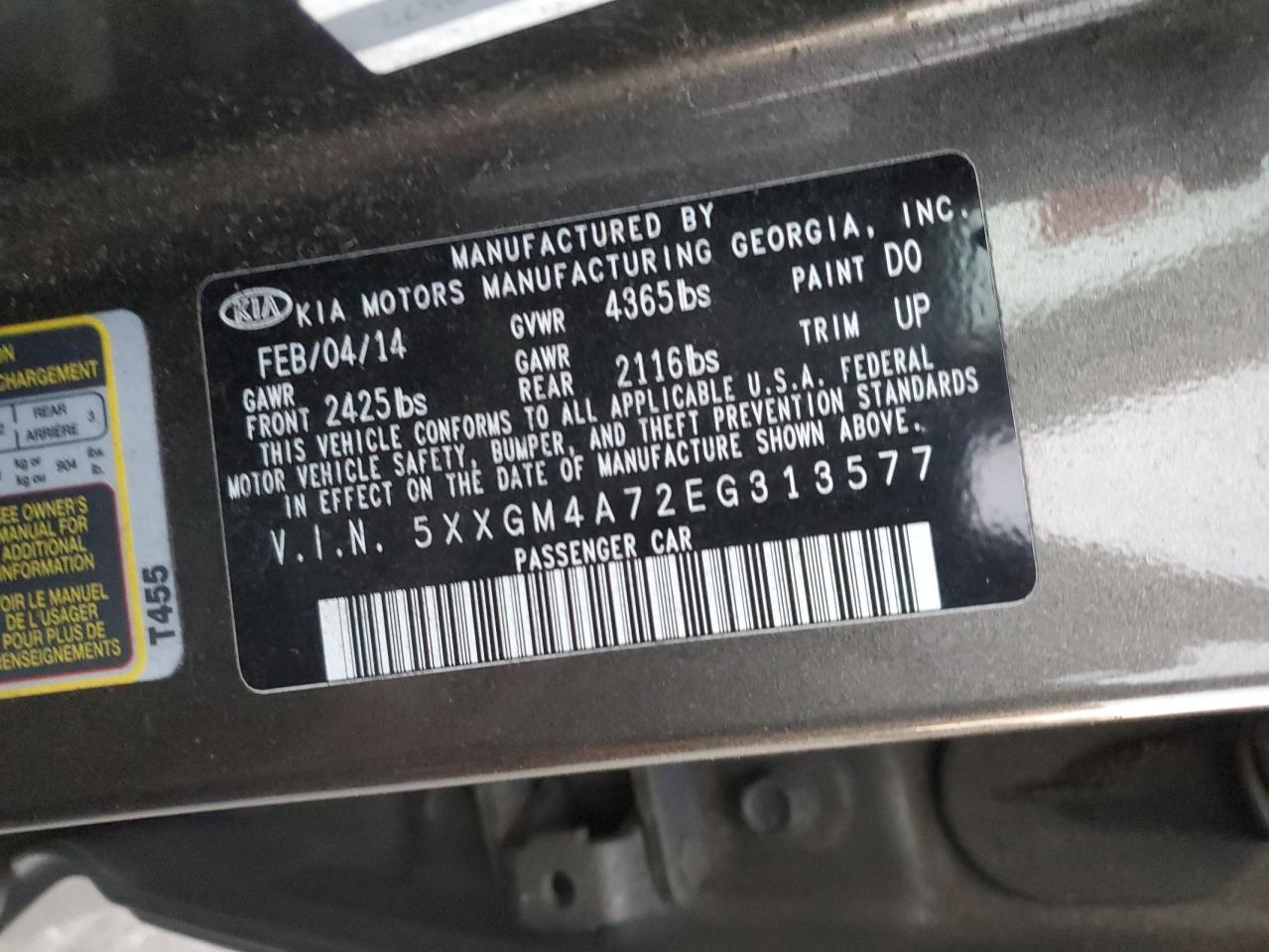 2014 Kia Optima - Image 12