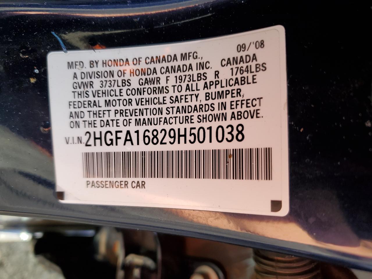 2009 Honda Civic - Image 12