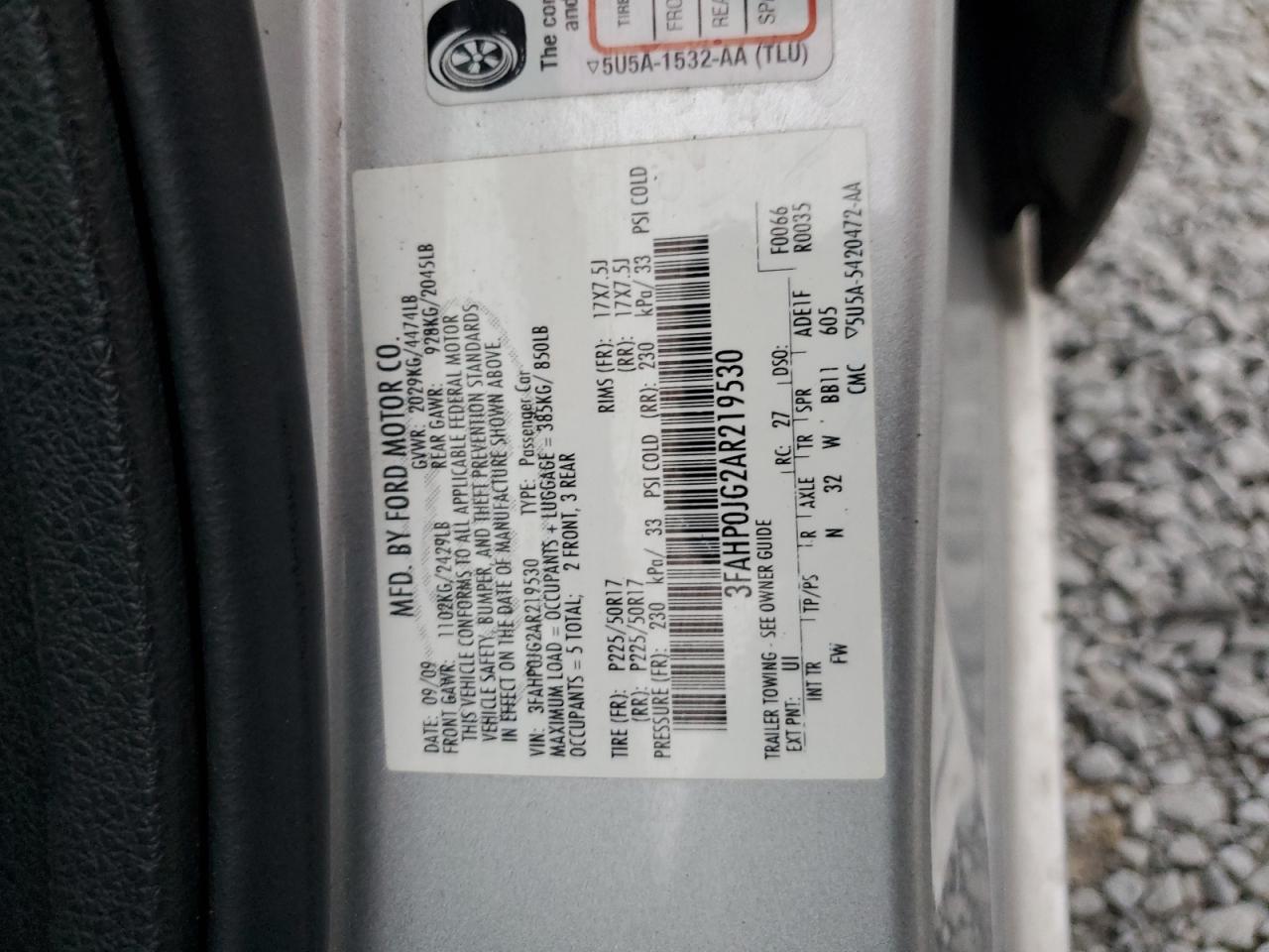 2010 Ford Fusion - Image 14