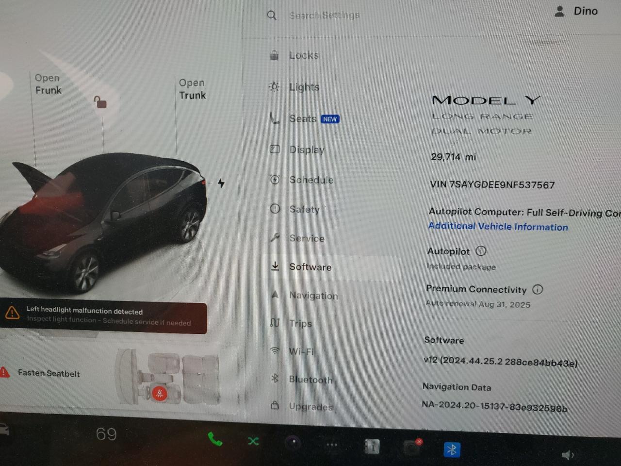 2022 Tesla Model Y VIN: 7SAYGDEE9NF537567 Lot: 89399865