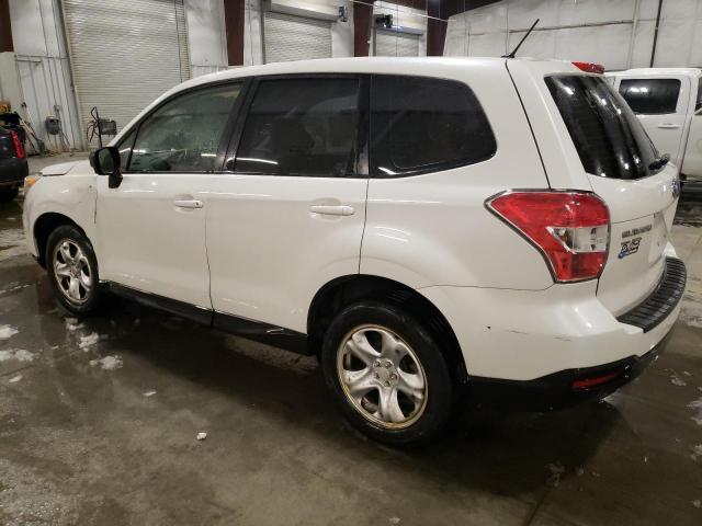  SUBARU FORESTER 2015 Белый