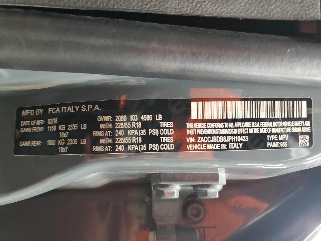 2018 Jeep Renegade - Image 14