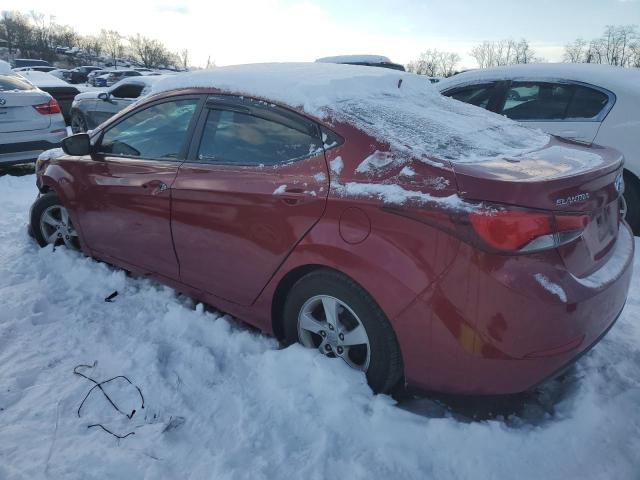  HYUNDAI ELANTRA 2015 Red