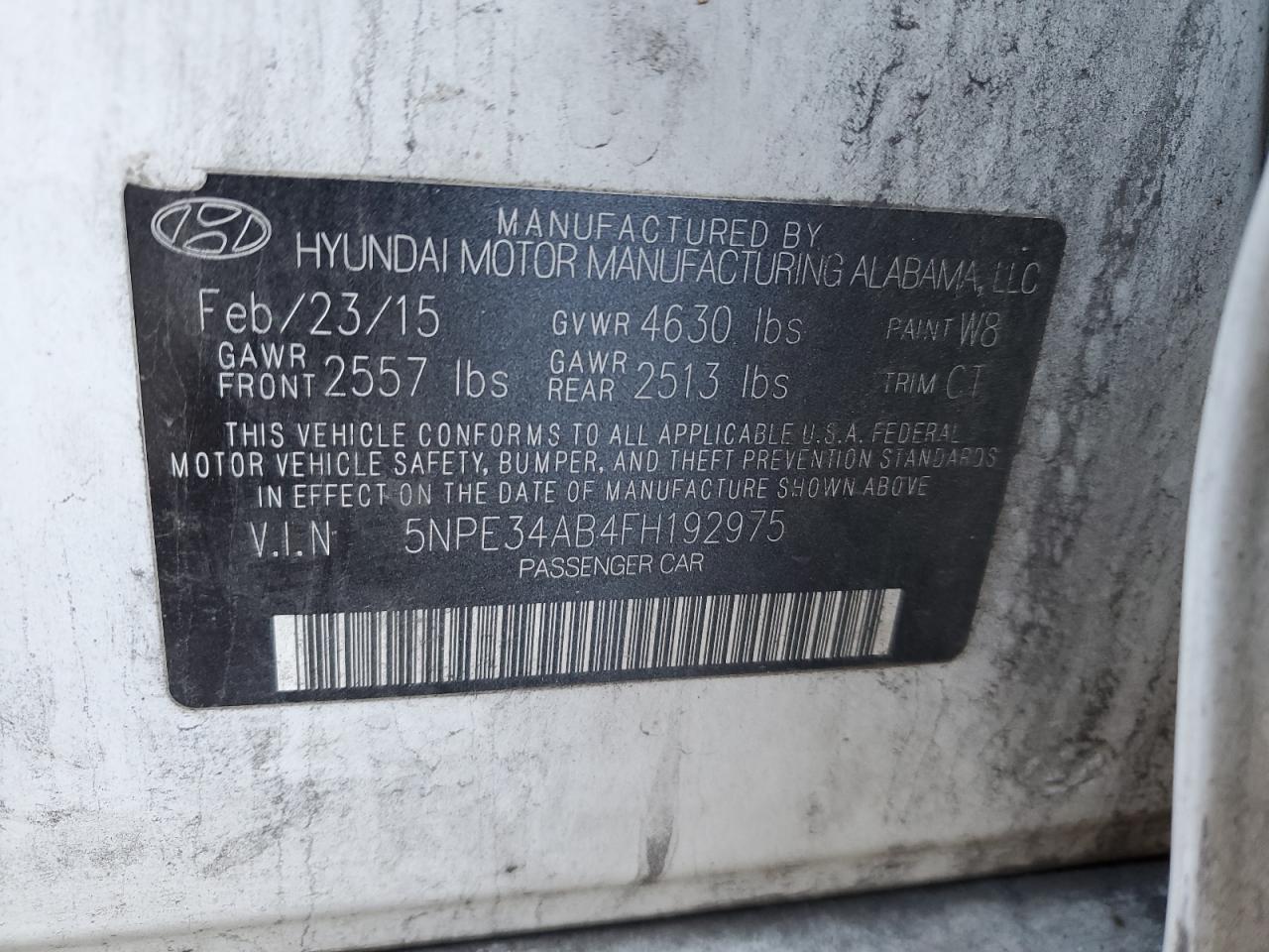 2015 Hyundai Sonata - Image 14