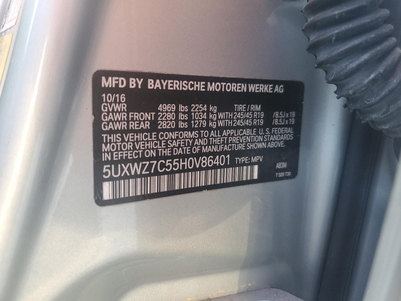 2017 BMW X3 - Image 14