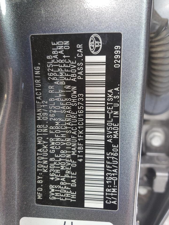 2012 Toyota Camry - Image 15