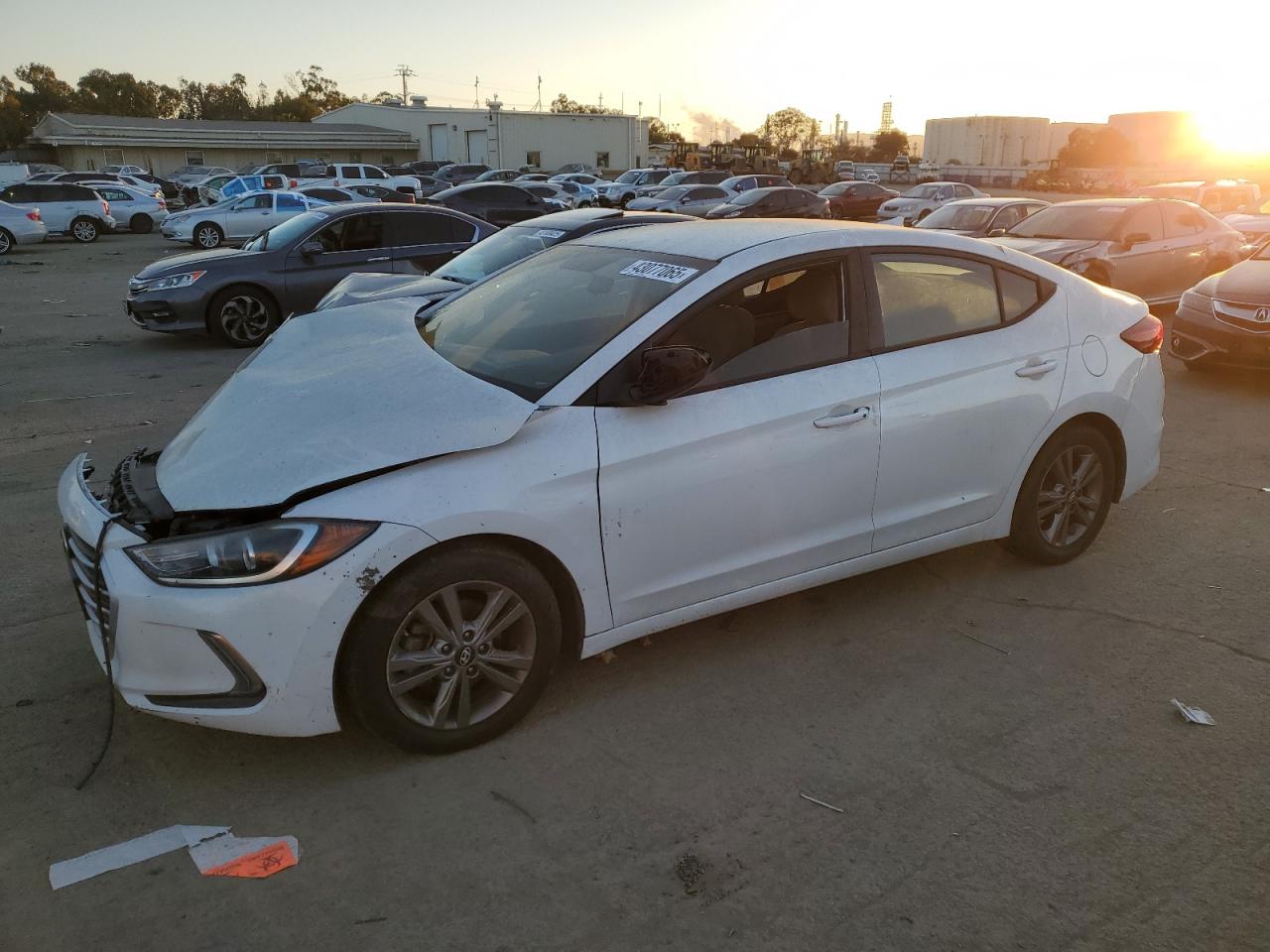 2017 Hyundai Elantra Se იყიდება Martinez-ში, CA - Front End