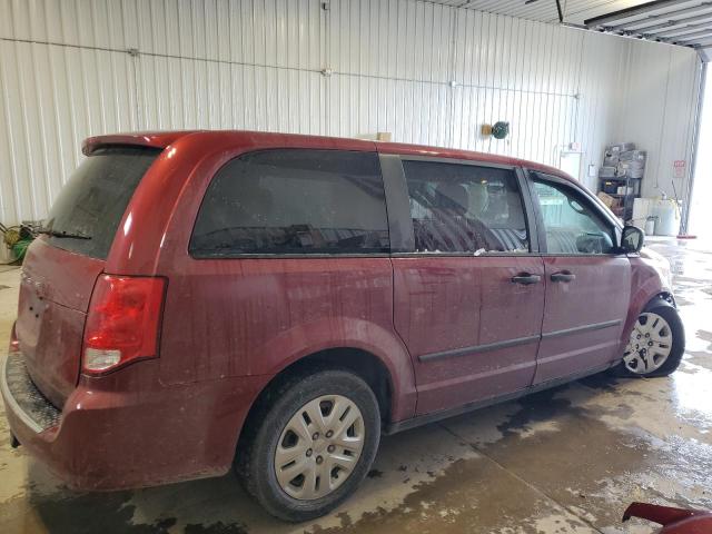 Minivans DODGE CARAVAN 2014 Burgundy