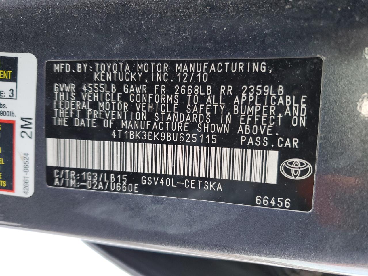 2011 Toyota Camry - Image 12