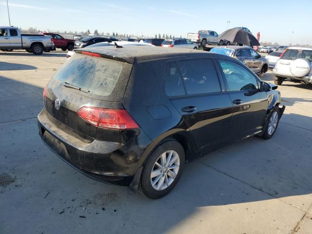  VOLKSWAGEN GOLF 2015 Black