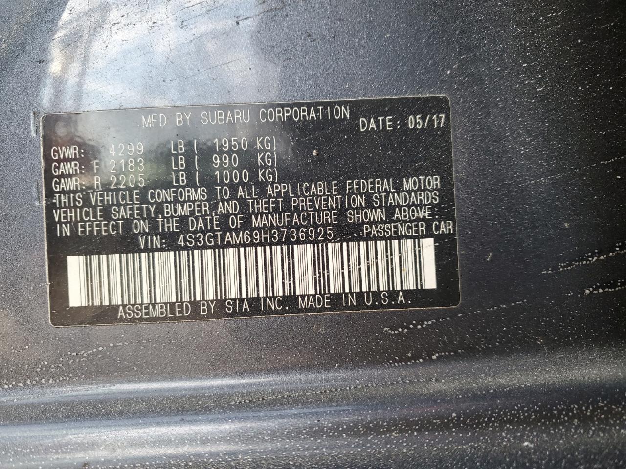 2017 Subaru Impreza - Image 15