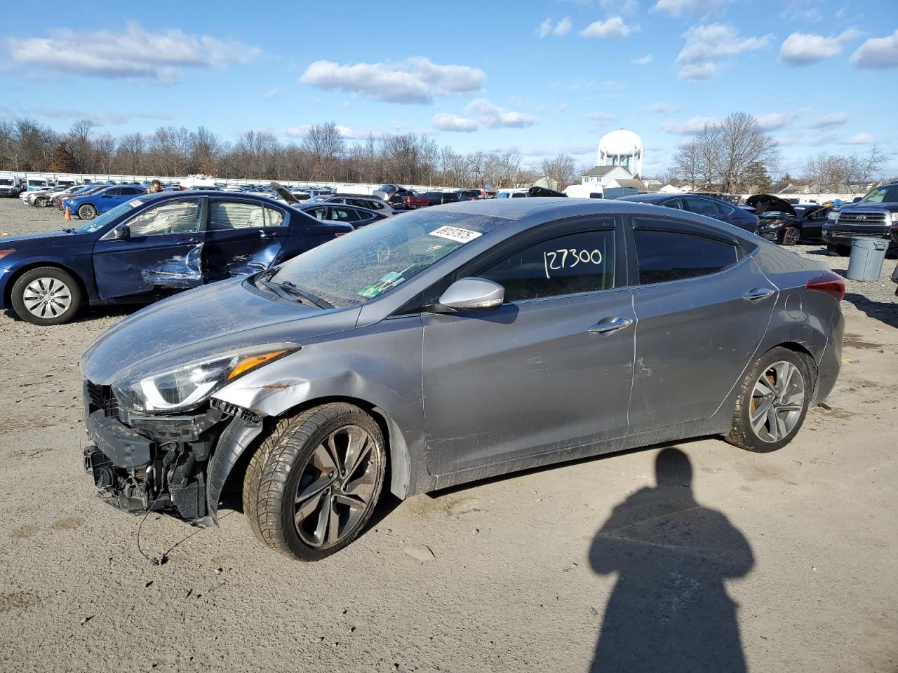 VIN KMHDH4AE5FU284122 2015 HYUNDAI ELANTRA no.1