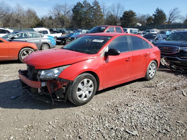Sedans CHEVROLET CRUZE 2016 Red