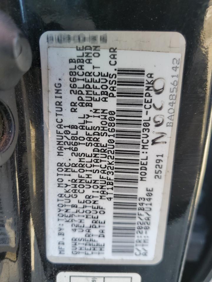 2002 Toyota Camry - Image 12