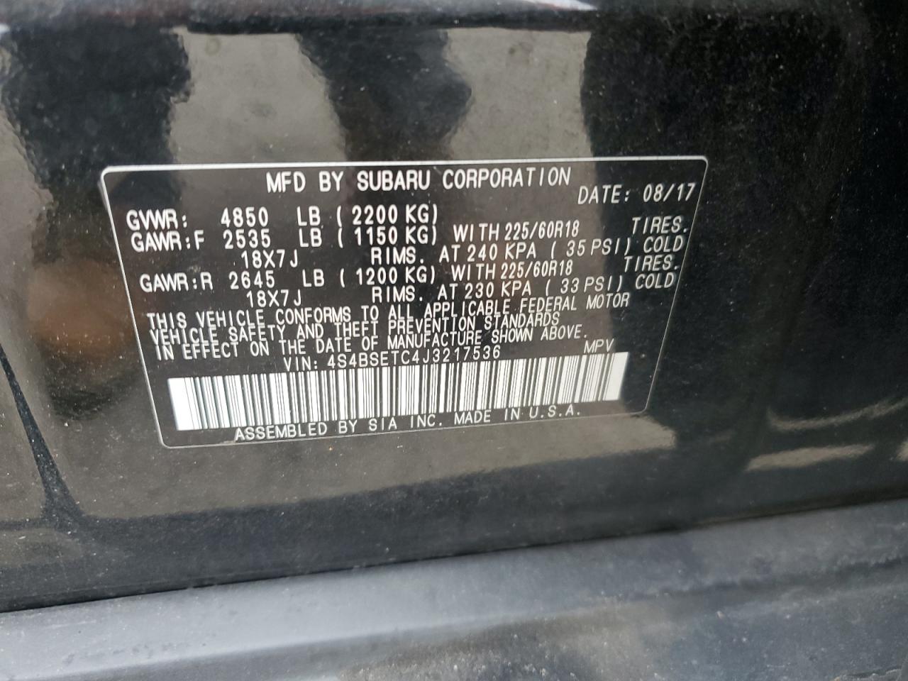 2018 Subaru Outback - Image 13