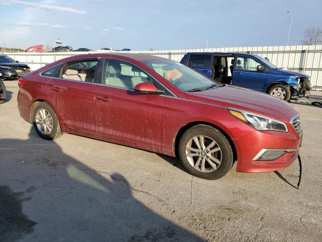 Sedans HYUNDAI SONATA 2016 Red