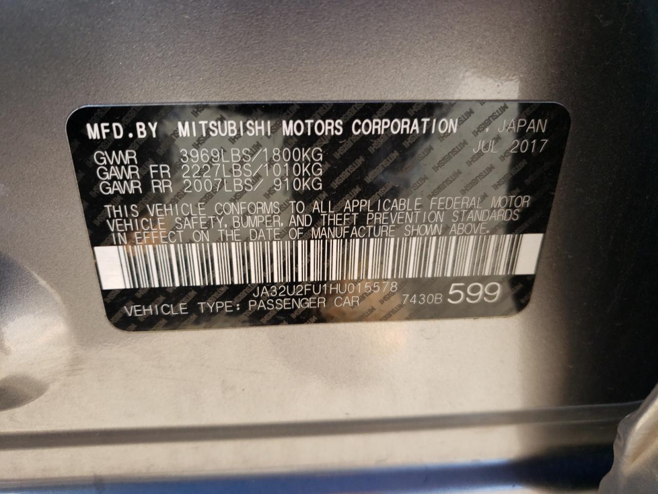 2017 Mitsubishi Lancer - Image 13