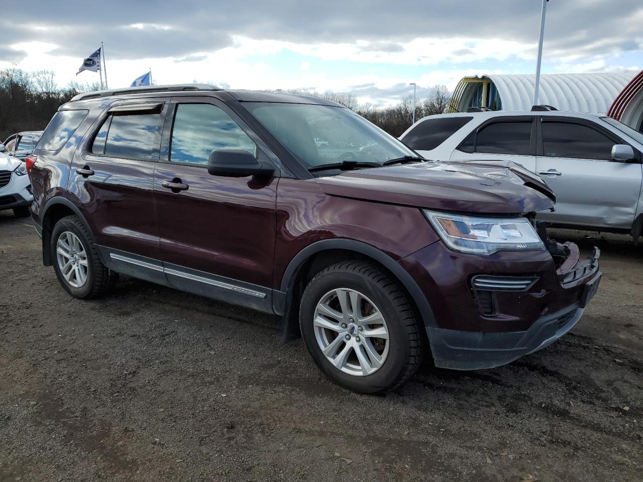 VIN 1FM5K8D88JGC78616 2018 FORD EXPLORER no.4